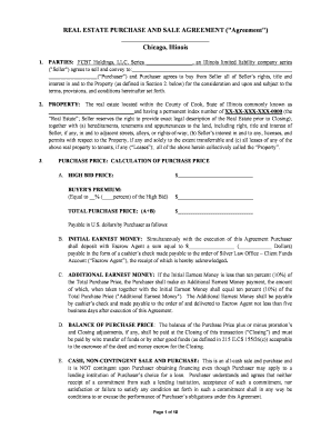 Real Estate Purchase and Sale Agreement