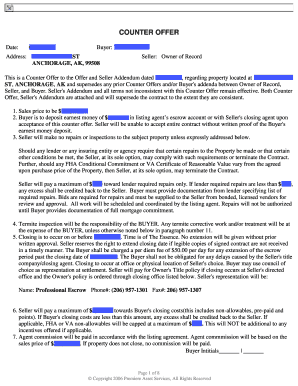 Alaska Residential Real Property Transfer Disclosure Statement