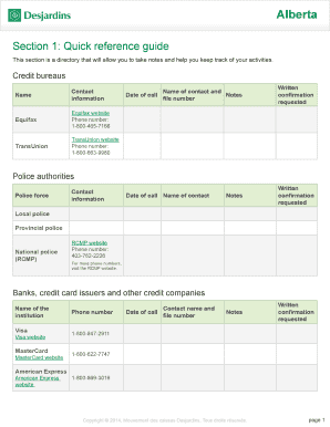 Suivi des activités de vol d'identité