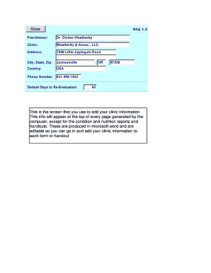 Form preview