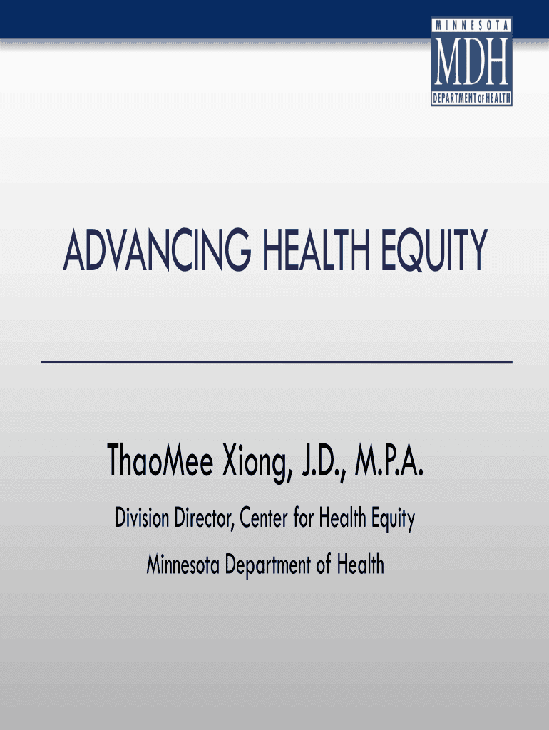 Fillable Online ADVANCING HEALTH EQUITY Bridge To Health Survey Fax