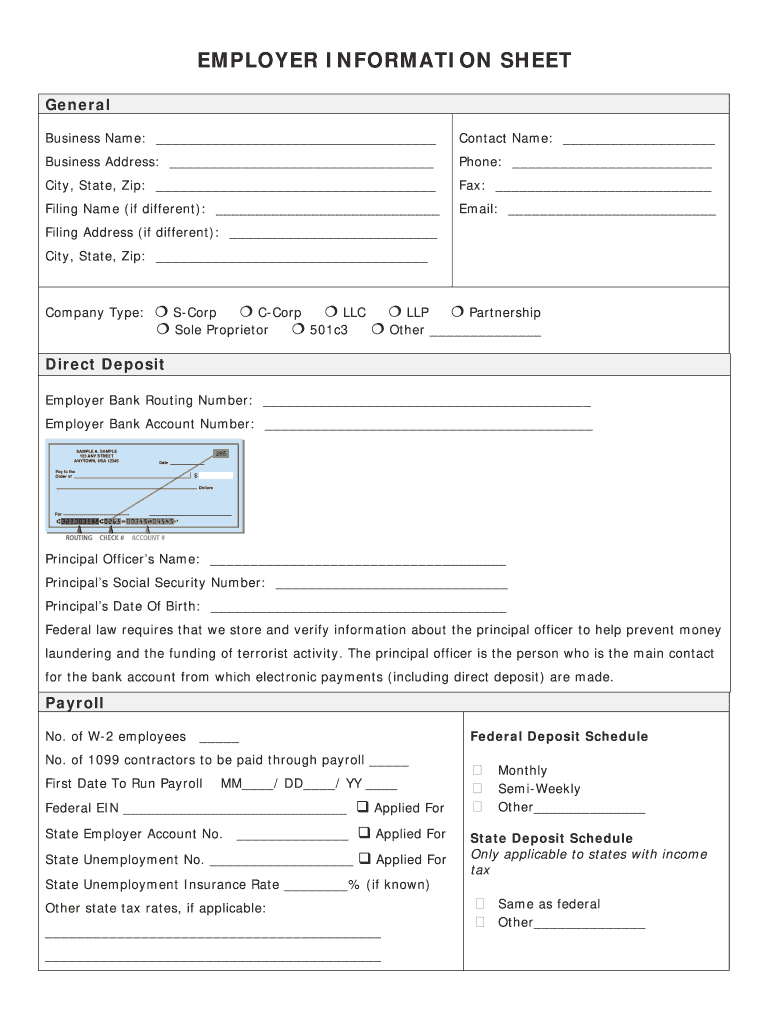 employer name Preview on Page 1