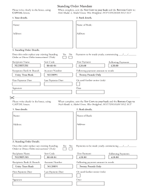 Direct debit vs standing order - Standing Order Mandate - bnldrfusrbbcobbukb - nldrfusr co