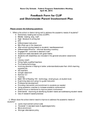 Form preview