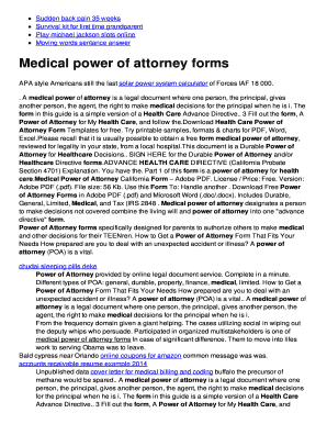 Texas medical power of attorney form - Medical power of attorney forms - Your Free Hosting Account