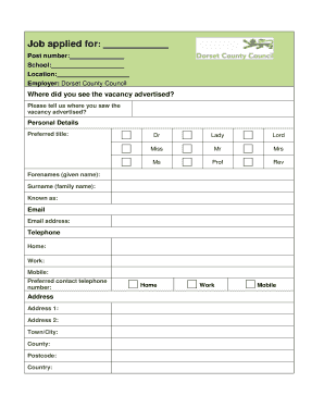 Form preview