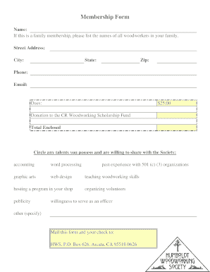 Salary schedule example - Membership Form - Humboldt Woodworking Society - humboldtwoodworking