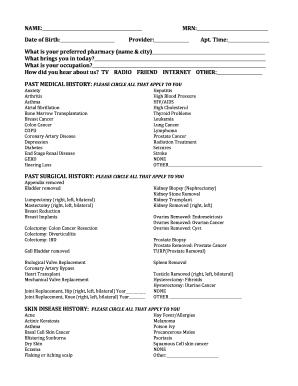 Form preview