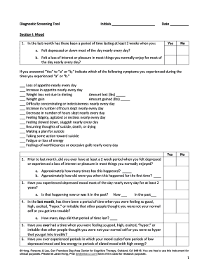 Green card form - Symptom Report Form - Jenifer L. Culver, Ph.D. - jeniferculver