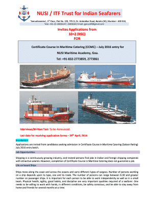 nusi maritime academy gp rating application form pdf download