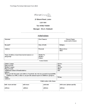 Form preview