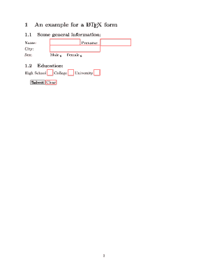 Form preview