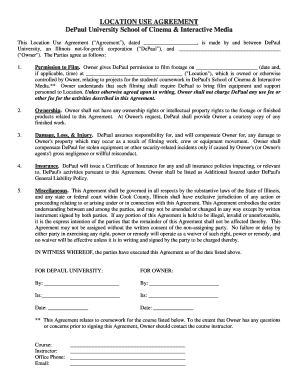 This Agreement is made and entered on DATE by and between the UNIVERSITY OF SOUTHERN CALIFORNIA a California nonprofit corpor - cdm depaul