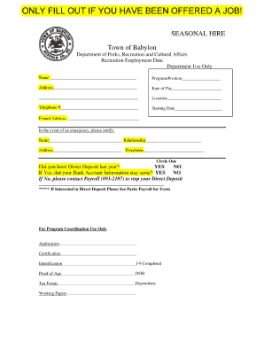 Form preview