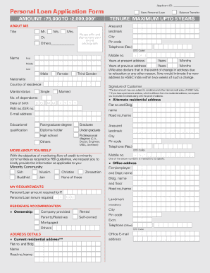New Personal Loan