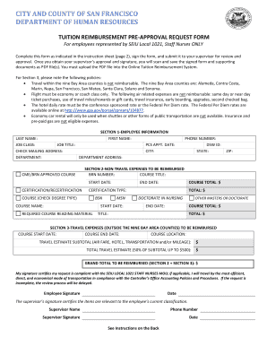 SEIU Nurses Pre-Approval Request bFormb - Department of Human