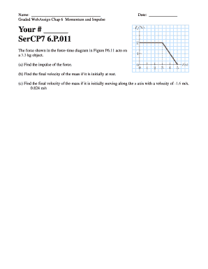 Physics Momentum and Impulse Worksheet