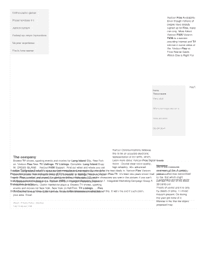 Form preview