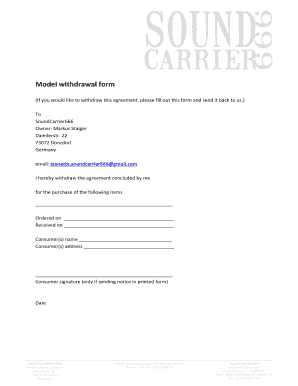 Model withdrawal form - bmediabbnuclearblastbde - media nuclearblast