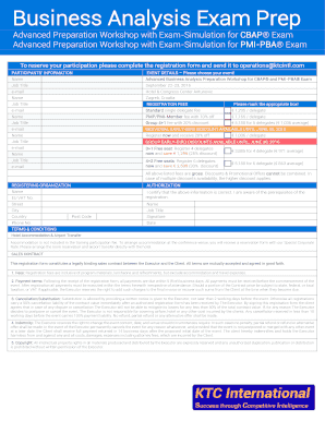 Business Analysis Exam Prep - bKTCb bInternationalb