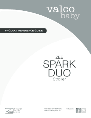 valco baby zee spark duo