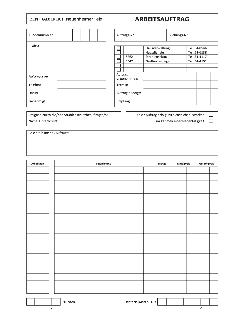 Form preview