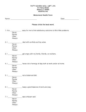 Form preview