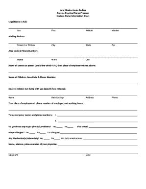 Form preview