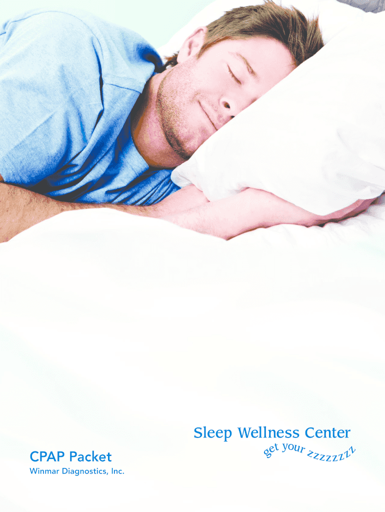 Fillable Online CPAP Packet - Sleep Wellness Center Fax Email Print ...
