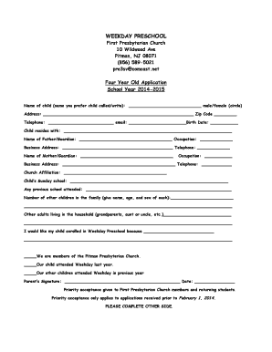 Form preview