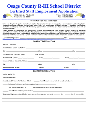 Certified Job Applicationdoc