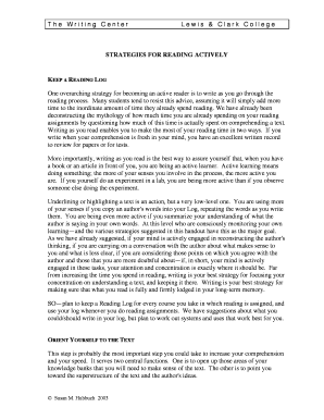 reading log with summary answers forms document samples to
