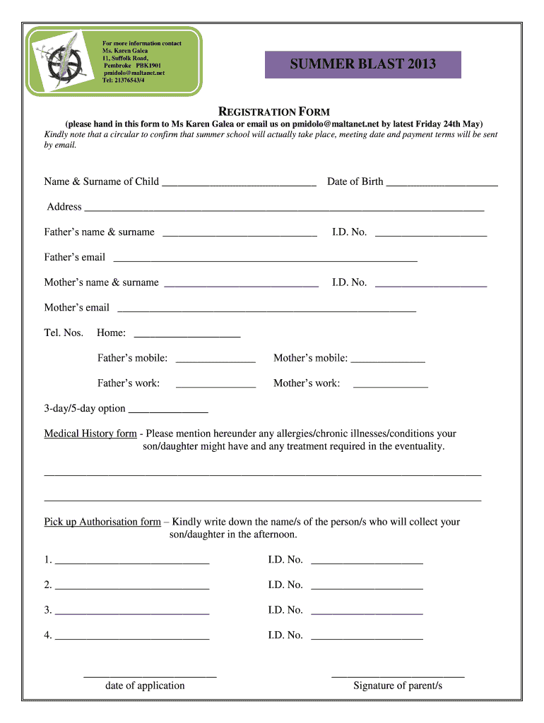 Form preview