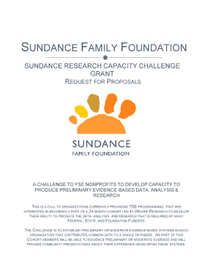 UNDANCE AMILY OUNDATION - Sundance Family Fdn - sundancefamilyfoundation