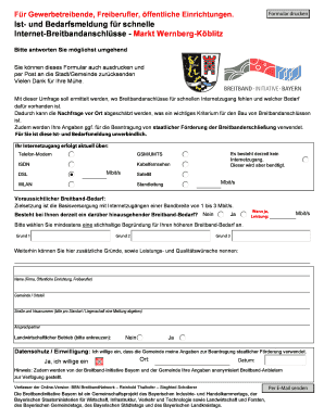 Room rental agreement shared housing - Breitband-Initiative - Umfrage - Markt Wernberg-K blitz - wernberg-koeblitz