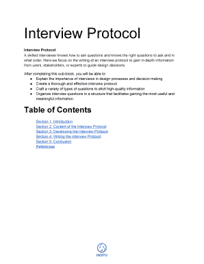 Fillable Online Interview Protocol Insitu University Of Michigan Fax Email Print Pdffiller Fillable Online Interview Protocol Insitu University Of Michigan Fax Email Print Pdffiller