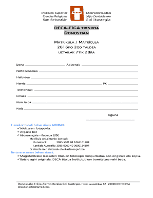 Form preview