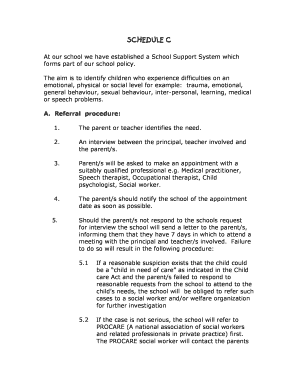 Msa agreement - Schedule C of Service Agreement - bmontessoripretoriabbcobbzab - montessoripretoria co