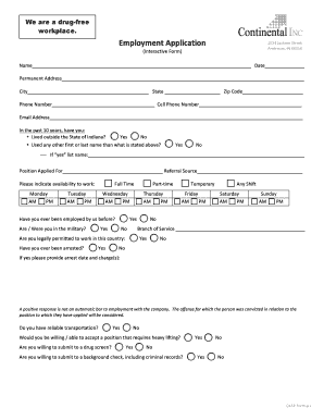 Form preview