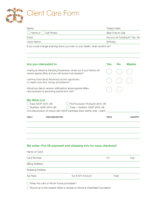 Form preview