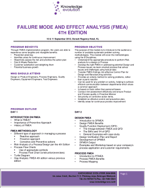 Fmea analysis - fmea 4th edition pdf