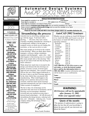 Fillable Online AutoCAD 20 0 2 NEW SLETTER - Automated Design Systems ...