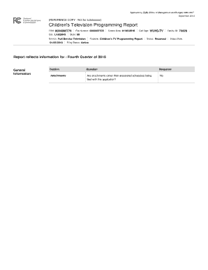 How to make resolution letter - Approved by OMB (Office of Management and Budget) 30600837 September 2014 (REFERENCE COPY Not for submission) Children 's Television Programming Report FRN: 0004805776 City: LANSING File Number: 0000007535 Call Sign: WLNSTV Facility ID: - -