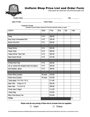 Form preview