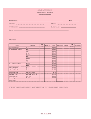 Form preview