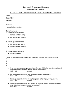 Form preview