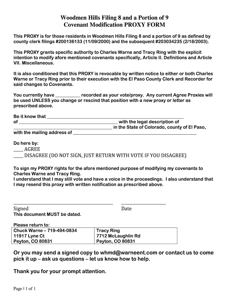 Fillable Online A Blank Proxy Form Fax Email Print - pdfFiller