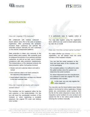 Registration - marken mehrwert - brand added value