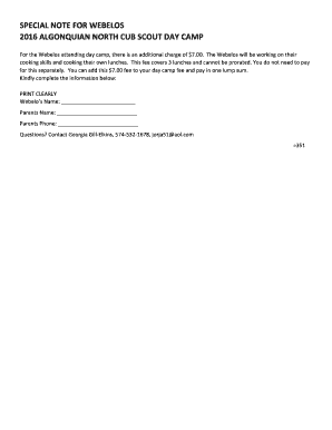 Draft 2016 Webelow additional fee for day camp.docx