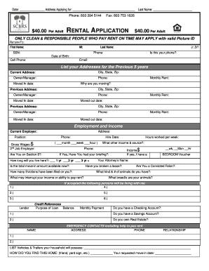 C 2f form - Lease A1 Application